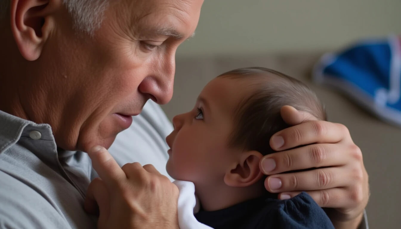 Buffalo Bills legend Jim Kelly shares an emotional moment with his grandson amid his health struggles