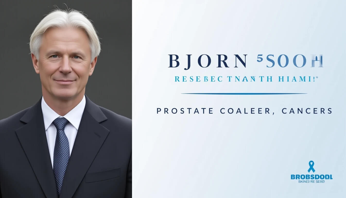 Tennis legend Björn Borg, subject of an article about his prostate cancer announcement